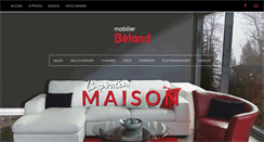 Desktop Screenshot of mobilierbeland.com